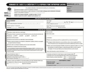 Accre : aide au chômeur créant ou reprenant une entreprise - business-plan